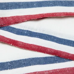 Caravan Place Settings & Linens|Normandy Napkins in Red, White, & Blue Stripes, Set of 4