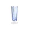 VIETRI Glassware|Nuovo Stripe Blue Champagne Glass