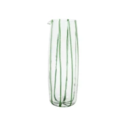VIETRI Dinnerware|Nuovo Stripe Green Pitcher
