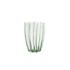 VIETRI Glassware|Nuovo Stripe Green Tall Tumbler