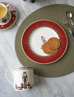 Prouna Dinnerware|Nutcracker Salad / Dessert Plate, Set of 4