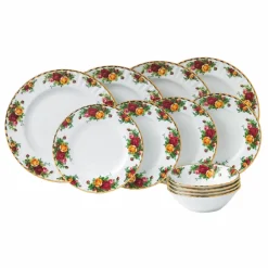 Royal Albert Dinnerware|Old Country Roses, 12 Piece Set