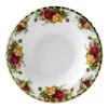 Royal Albert Dinnerware|Old Country Roses Rim Soup Plate 20cm 7.9in