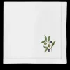 Henry Handwork Place Settings & Linens|Olive Branch Napkin