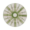 Carolina Irving and Daughters Dinnerware|Olive Stripe Dinner Plate
