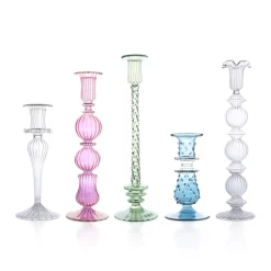 Issy Granger Candles|Ombo Glass Candlestick
