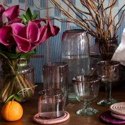 St. Frank Glassware|Ombré Amethyst Coupe