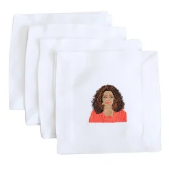 Lettermade Place Settings & Linens|Oprah Cocktail Napkins