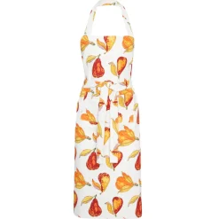 Couleur Nature Place Settings & Linens|Orchard Pear Apron in Burgundy