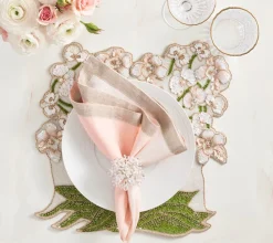 Kim Seybert Place Settings & Linens|Orchid Placemat in Multi, Set of 2