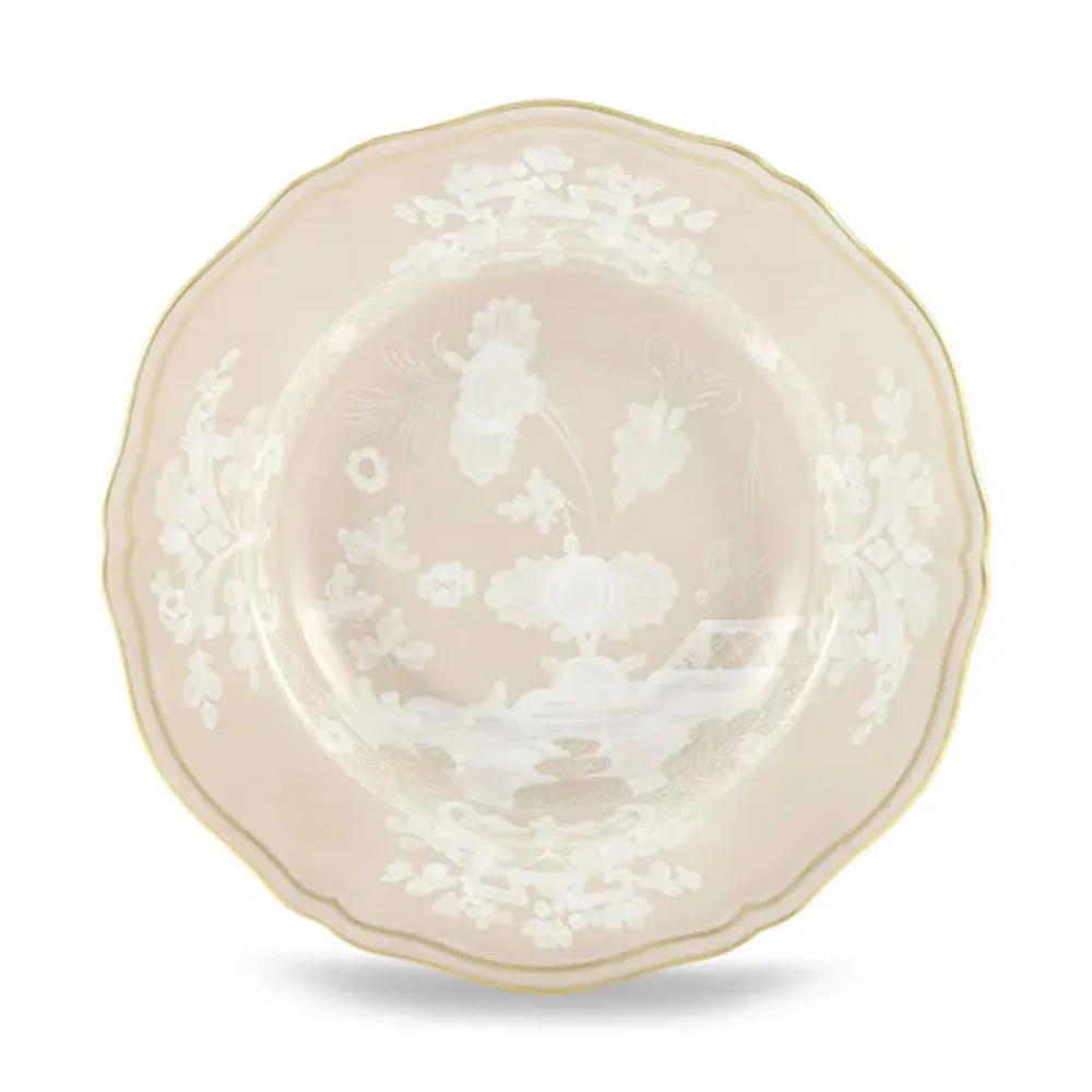 Ginori 1735 Dinnerware|Oriente Italiano Antico Doccia Soup Plate in Meringa
