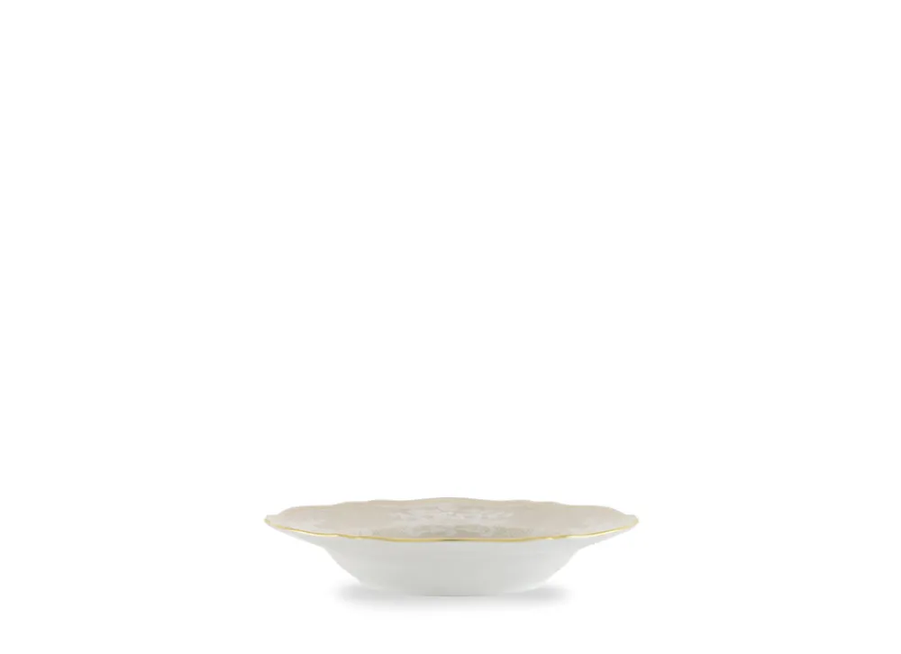 Ginori 1735 Dinnerware|Oriente Italiano Antico Doccia Soup Plate in Meringa