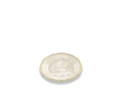 Ginori 1735 Dinnerware|Oriente Italiano Antico Doccia Flat Bread Plate in Meringa