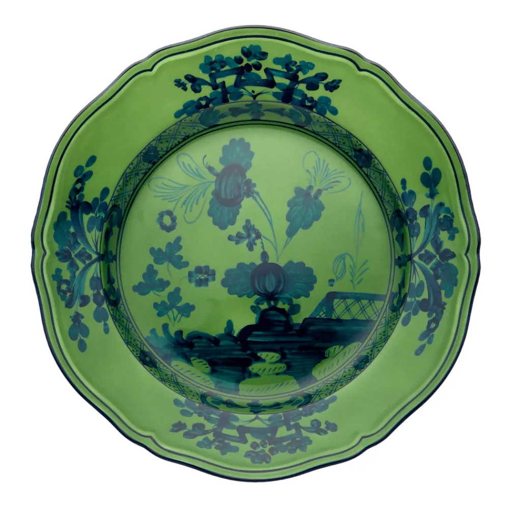 Ginori 1735 Dinnerware|Oriente Italiano Charger Plate in Malachite