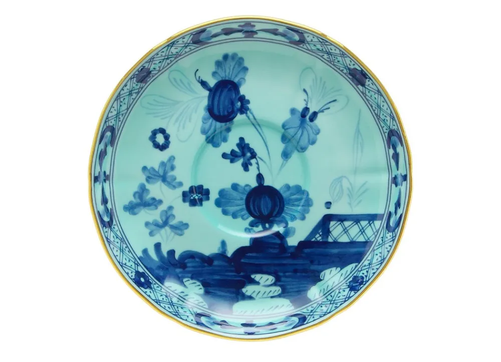 Ginori 1735 Dinnerware|Oriente Italiano Coffee Saucer in Iris