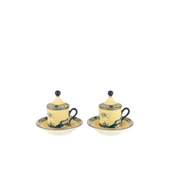 Ginori 1735 Dinnerware|Oriente Italiano Coffee Set in Citrino