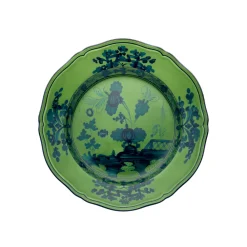 Ginori 1735 Dinnerware|Oriente Italiano Dessert Plate in Malachite