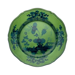Ginori 1735 Dinnerware|Oriente Italiano Dinner Plate in Malachite