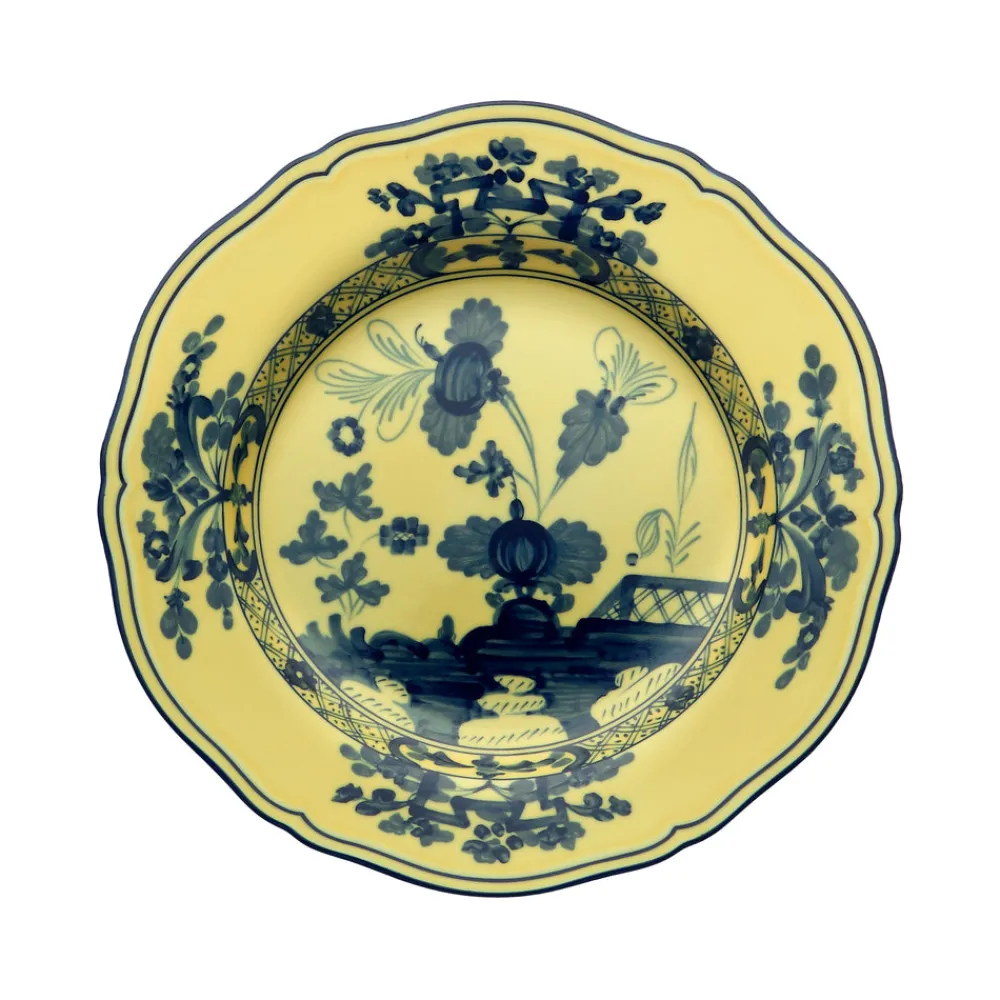 Ginori 1735 Dinnerware|Oriente Italiano Dinner Plate in Citrino