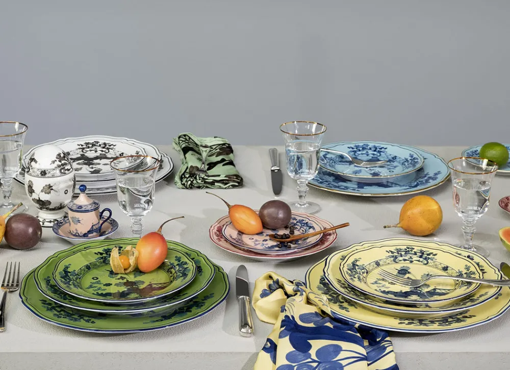 Ginori 1735 Dinnerware|Oriente Italiano Dinner Plate in Pervinca