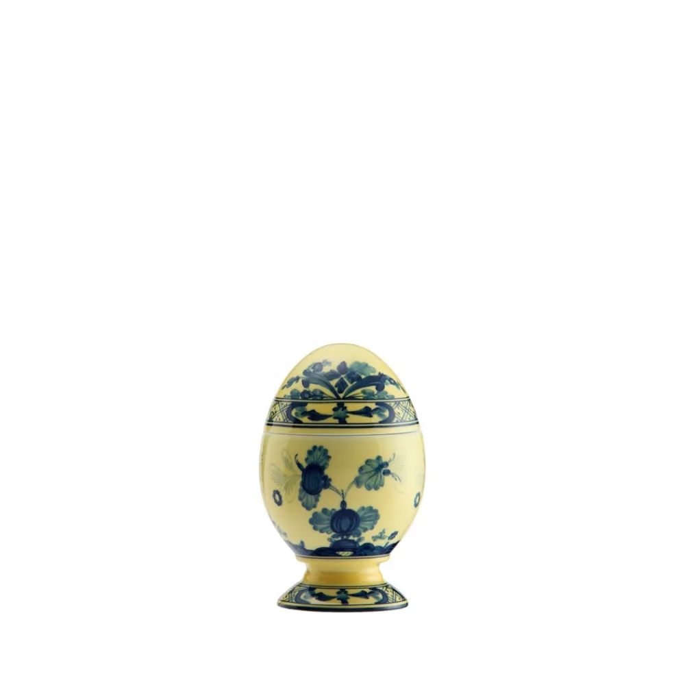 Ginori 1735 Dinnerware|Oriente Italiano Egg With Cover in Citrino