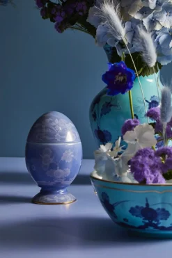 Ginori 1735 Dinnerware|Oriente Italiano Egg With Cover in Pervinca