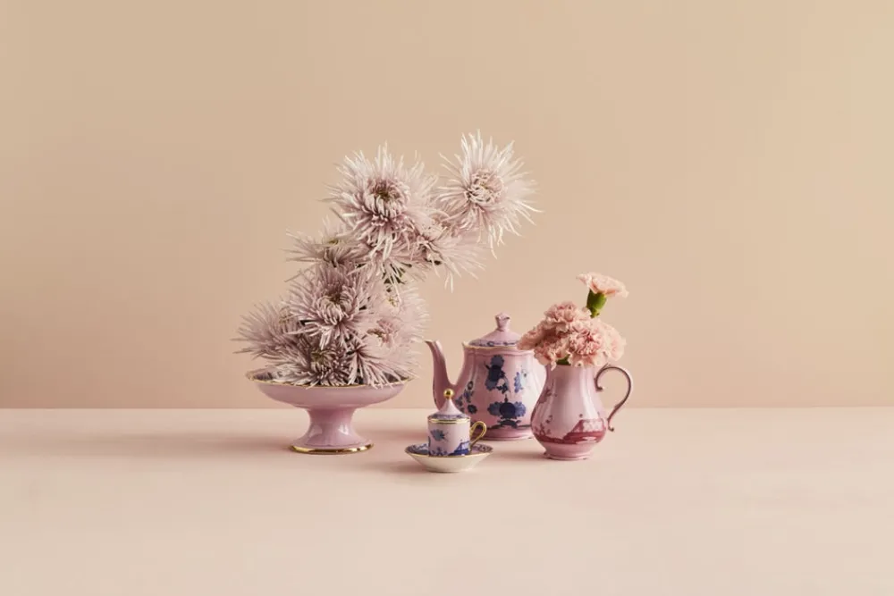 Ginori 1735 Dinnerware|Oriente Italiano Fruit Stand in Citrino