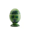Ginori 1735 Dinnerware|Oriente Italiano Large Egg With Cover in Malachite