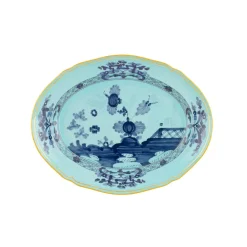 Ginori 1735 Dinnerware|Oriente Italiano Oval Platter in Iris