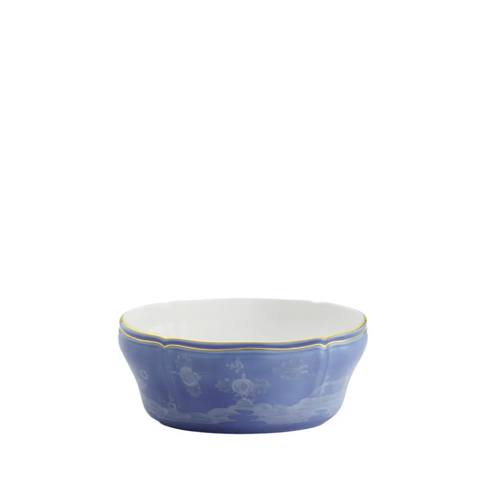 Ginori 1735 Dinnerware|Oriente Italiano Oval Salad Bowl in Pervinca