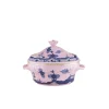 Ginori 1735 Dinnerware|Oriente Italiano Oval Tureen With Cover in Azalea