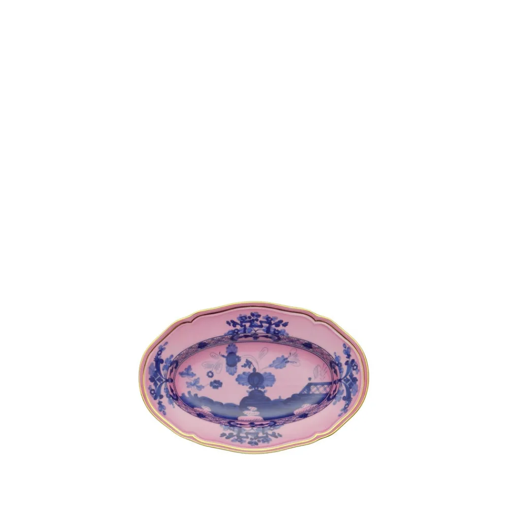 Ginori 1735 Dinnerware|Oriente Italiano Pickle Dish in Azalea