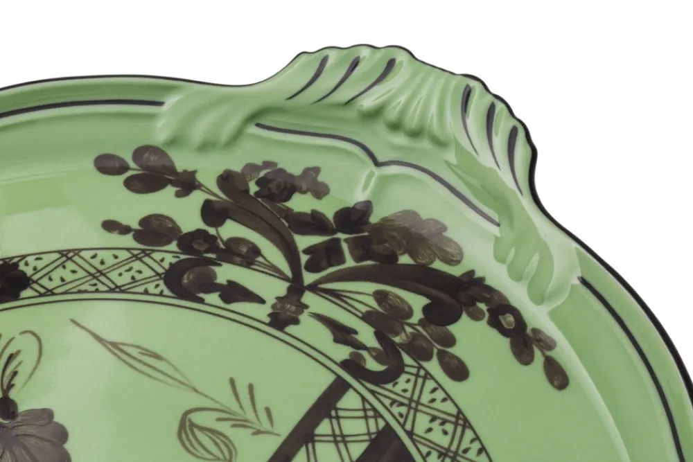 Ginori 1735 Dinnerware|Oriente Italiano Round Cake Plate in Bario