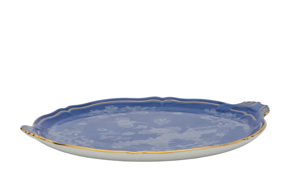 Ginori 1735 Dinnerware|Oriente Italiano Round Cake Plate in Pervinca