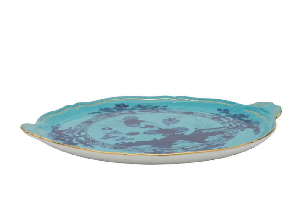 Ginori 1735 Dinnerware|Oriente Italiano Round Cake Plate in Iris