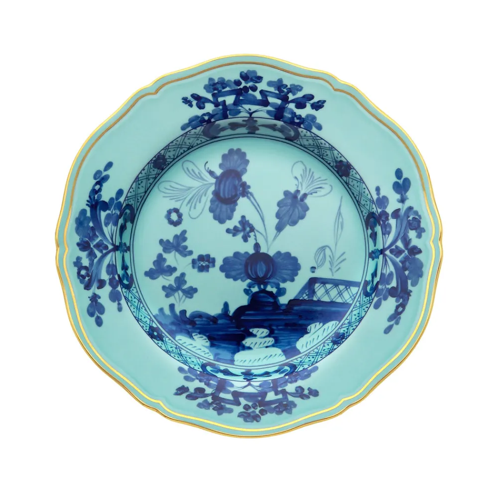 Ginori 1735 Dinnerware|Oriente Italiano Soup Plate in Iris