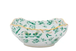 Ginori 1735 Dinnerware|Oro Di Doccia Squared Salad Bowl
