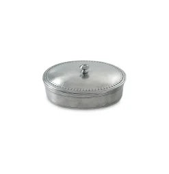 Match Dinnerware|Oval Lidded Box, Large