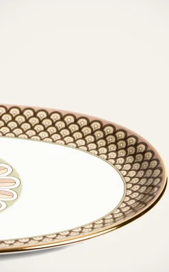 La DoubleJ Dinnerware|Oval Platter in Odysseus Dusty Pink