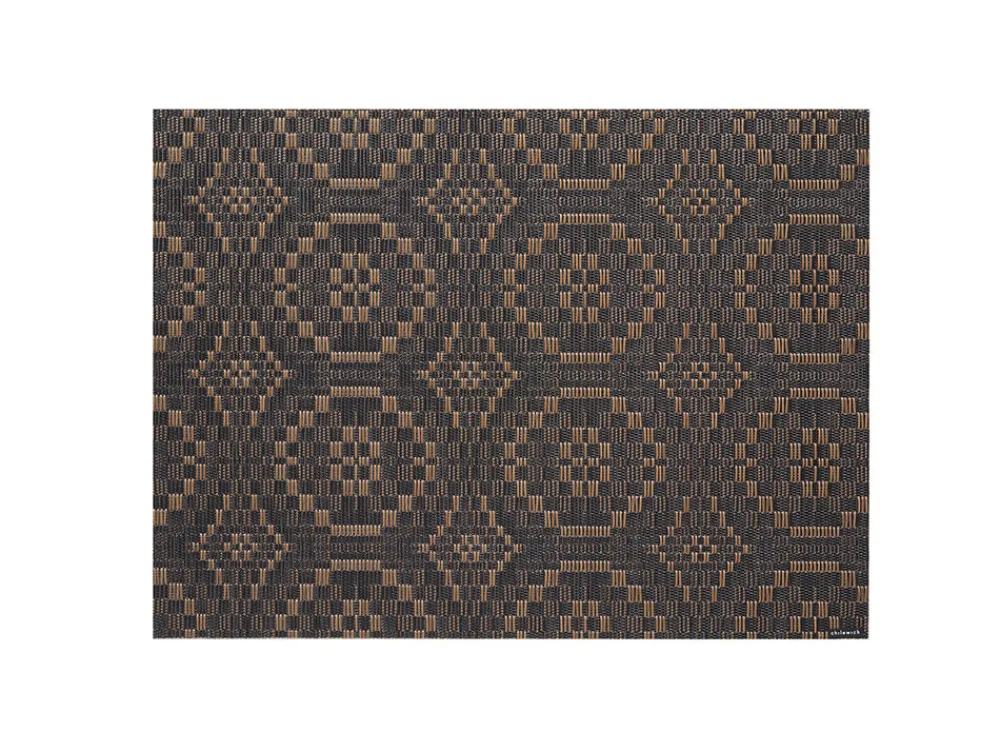 Chilewich Place Settings & Linens|Overshot Placemat in Tiger Eye