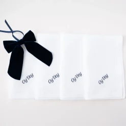 No Reservations Place Settings & Linens|Oy Vey Dinner Napkins, Set of 12