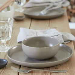 Costa Nova Dinnerware|Pacifica Collection Cereal Bowls in Chestnut, Set of 6