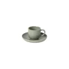 Costa Nova Dinnerware|Pacifica Collection Coffee Cups & Saucers in Artichoke, Set of 6