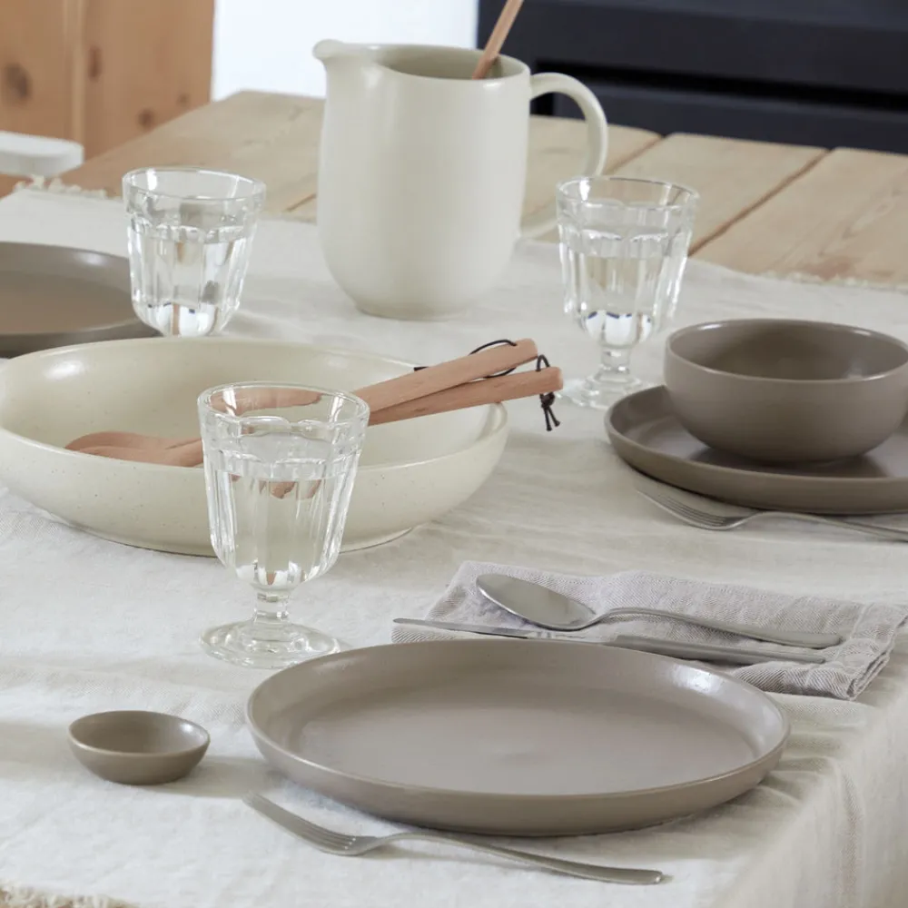 Costa Nova Dinnerware|Pacifica Collection Dinner Plates in Chestnut, Set of 6