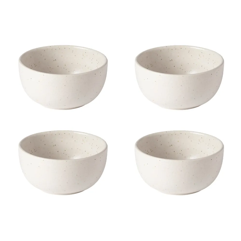 Costa Nova Dinnerware|Pacifica Collection Fruit Bowls in Vanilla, Set of 6