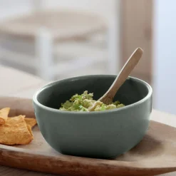 Costa Nova Dinnerware|Pacifica Collection Fruit Bowls in Artichoke, Set of 6