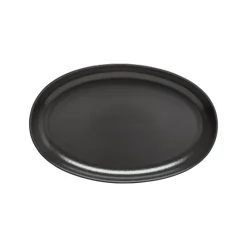 Costa Nova Dinnerware|Pacifica Collection Oval Plates in Seed Grey, Set of 6