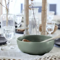 Costa Nova Dinnerware|Pacifica Collection Serving Bowl 10" in Artichoke