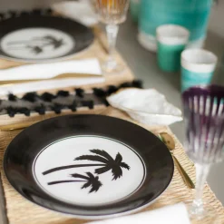 Molecot Dinnerware|Palm Beach Charger Plate