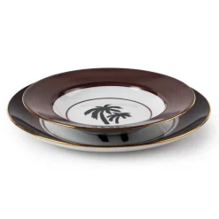 Molecot Dinnerware|Palm Beach Soup & Pasta Plate